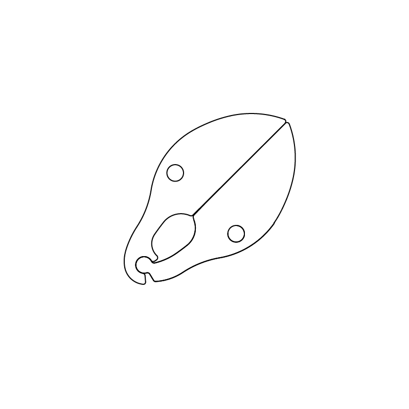 Lame di ricambio forbice a doppio taglio art.19 – Archman